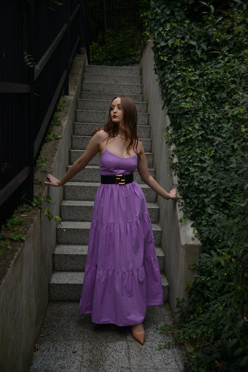 GATHERED DRESS