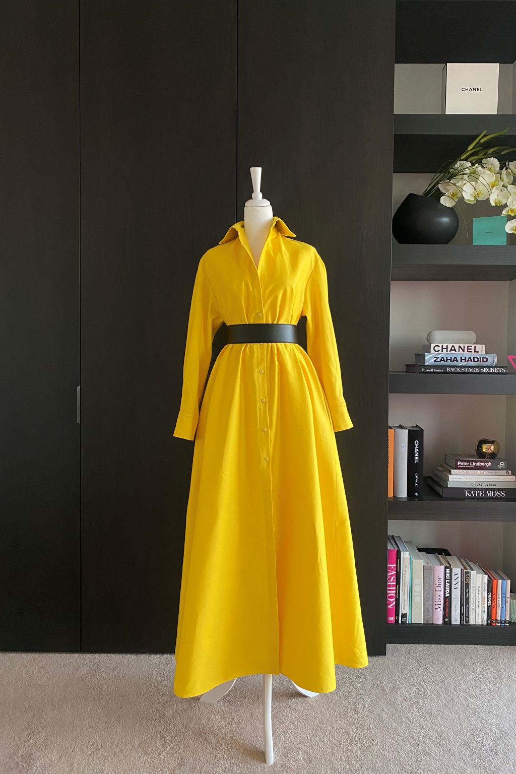 SHIRT DRESS - YELLOW