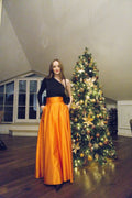 MAXI SKIRT WITH PLEATS