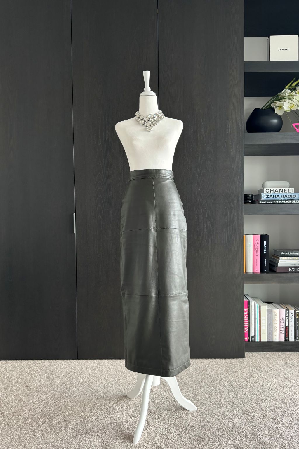 PENCIL PANELLED SKIRT